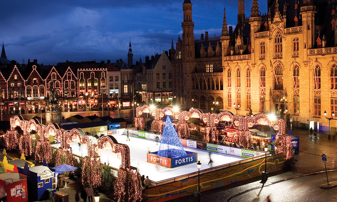 March&eacute;s de No&euml;l &agrave; Bruges