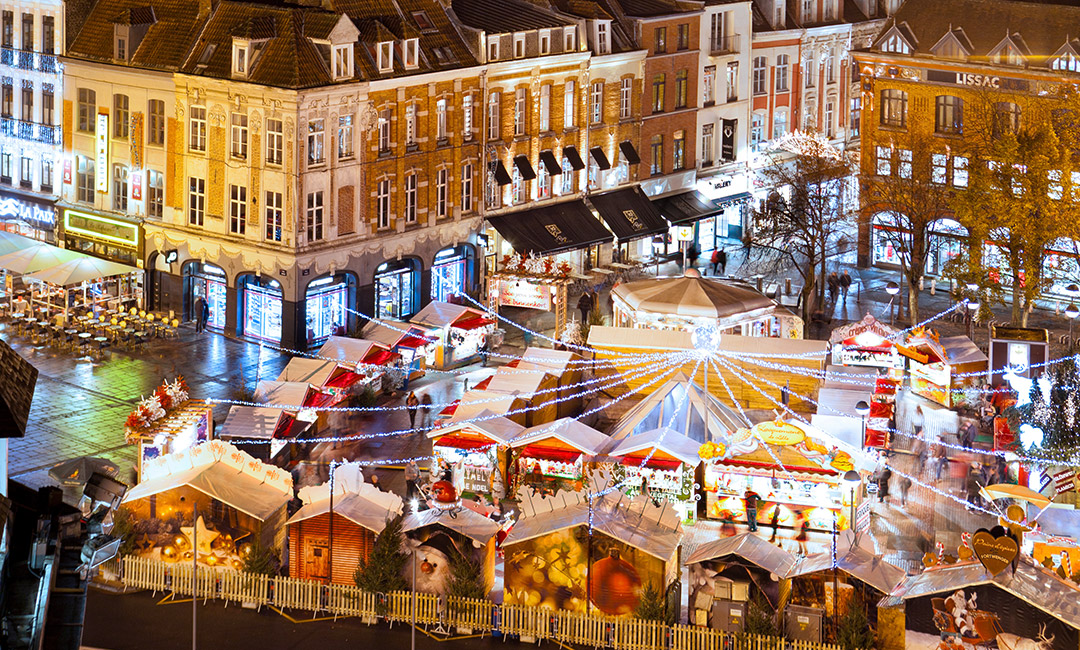 March&eacute;s de No&euml;l &agrave; Lille