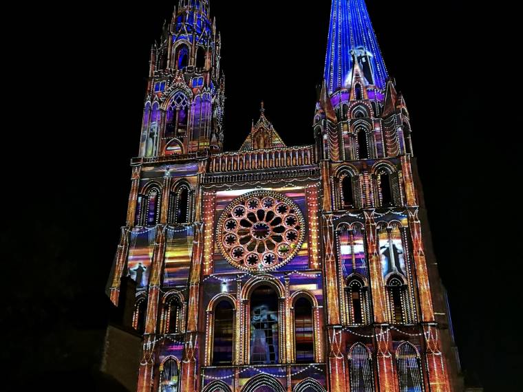 Chartres_en_Lumieres © AVerger_SpectaculairesLesAllumeursDImages