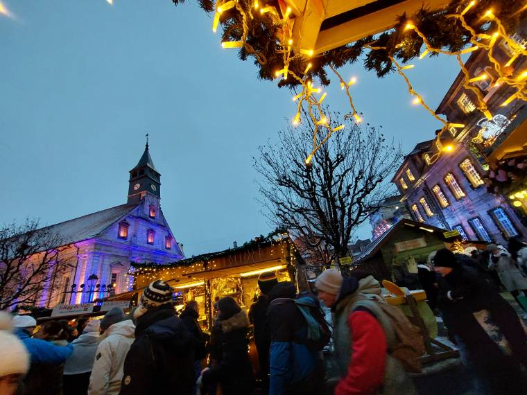 © Doubs Tourisme - JD Garrelou - Lumières de Noël Montbéliard 83