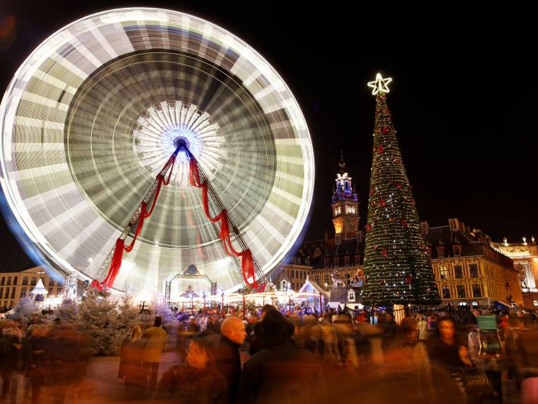 Lille, marché de Noël © OTCL Lille  Laurent Ghesquière (2)