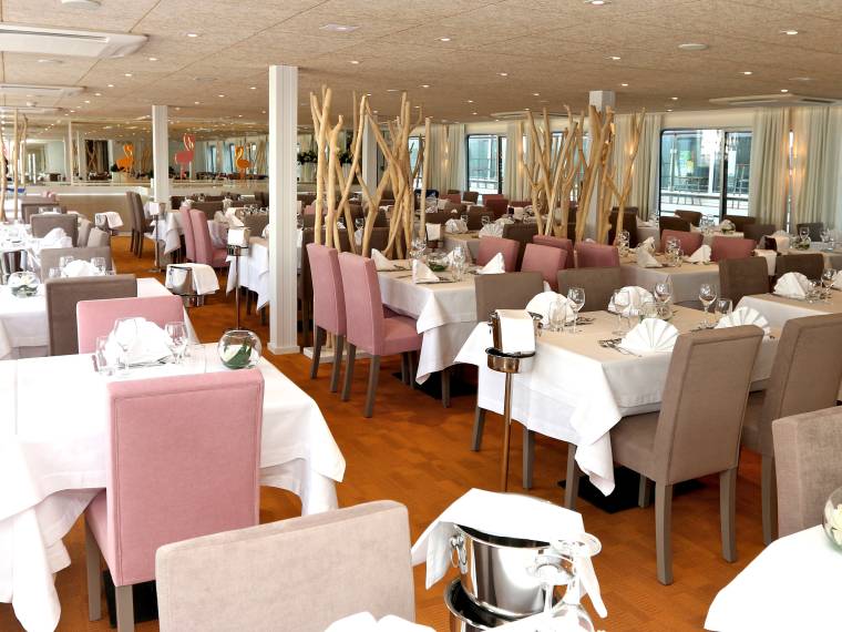 MS Carmague, restaurant © Croisitek