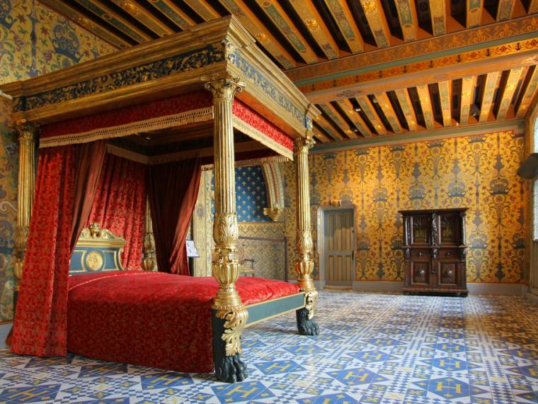 Château de Blois, la chambre du roi © CHATEAUROYALBLOIS-dlepissier