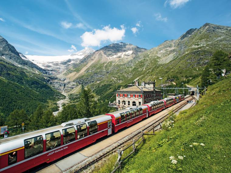 Bernina Express, Poschiavo  Switzerland tourism