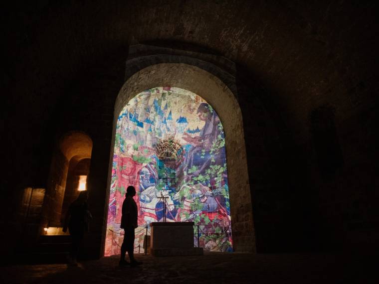 Mont-Saint-Michel, spectacle nocturne © Marie-Anaïs Thierry (1)