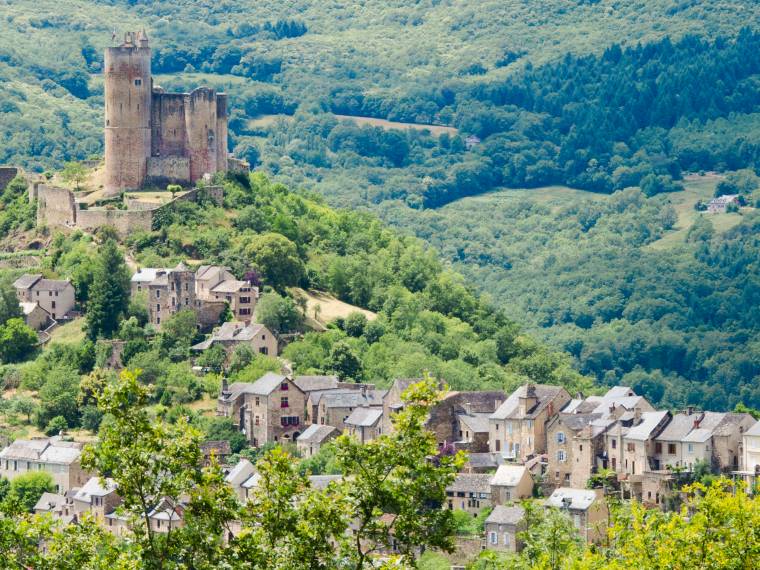 Village et forteresse de Najac-© M. Hennessy - Tourisme Aveyron