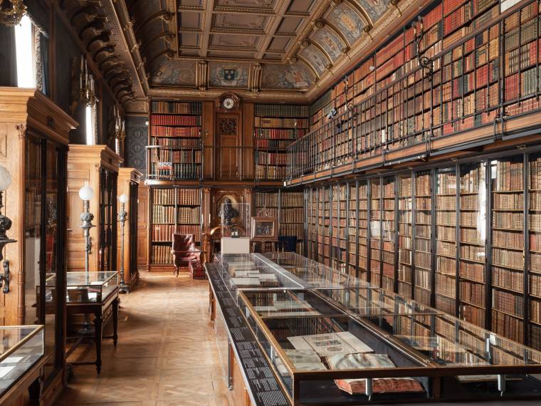 Chantilly, cabinet des livres © Sophie Lloyd