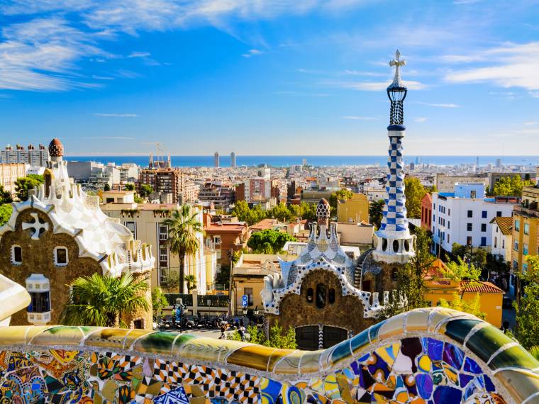 Barcelone, parc Guell © AdobeStock