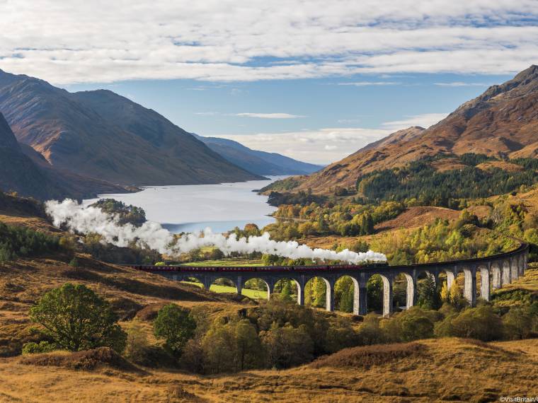 Train à vapeur Jacobite ©VisitBritain - Guy Richardson