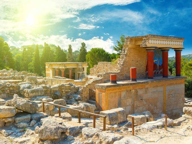 Palais de Knossos © AdobeStock