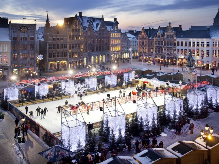 Bruges patinoire © Jan Darthet - Toerisme Brugge