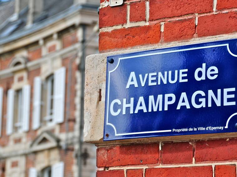 Epernay, Avenue de Champagne © dit photo CRTCA