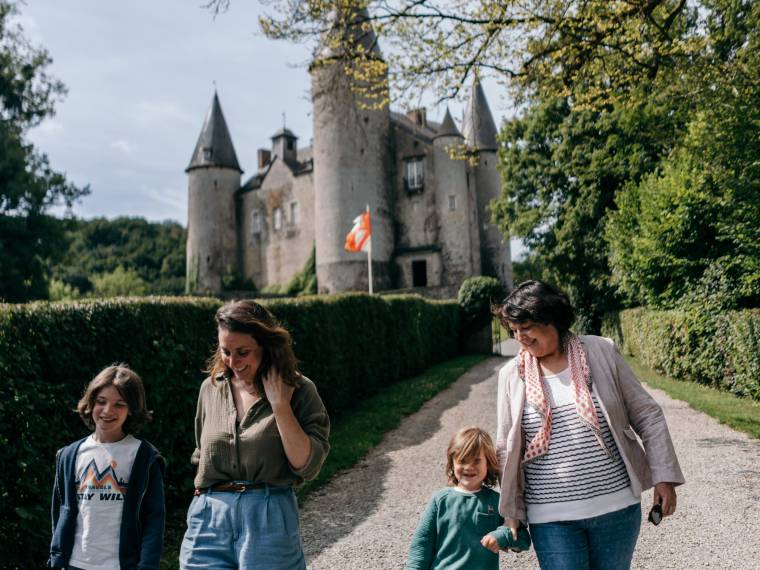 Château de Vêves © WBT Bons Baisers d-Aurélie-Visite en famille du château de Vêves