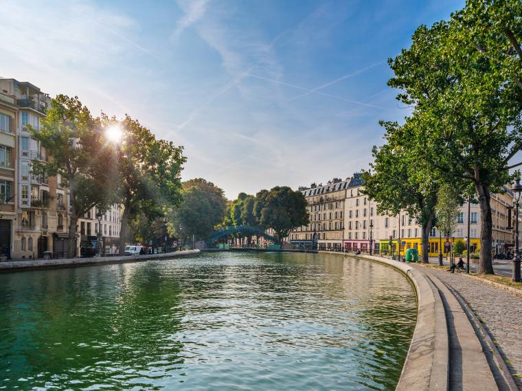 Paris, canal St-Martin (c) AdobeStock - bas de page