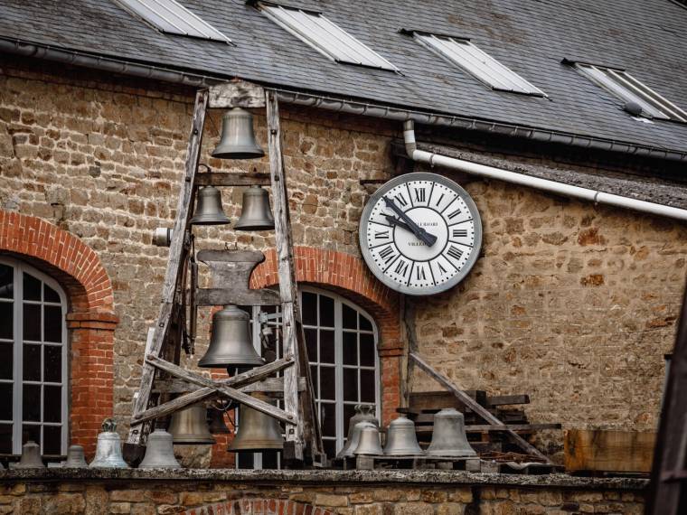 Fonderie Cornille Havard, cloches et horloge, Villedieu-les-Poêles © Valentin Pacaut - The Explorers