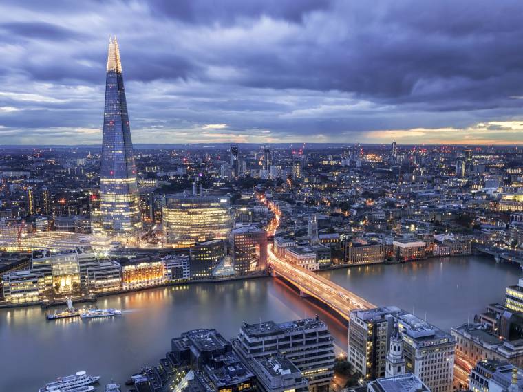 Londres, skyline & The Shard © Visit Britain - George Johnson