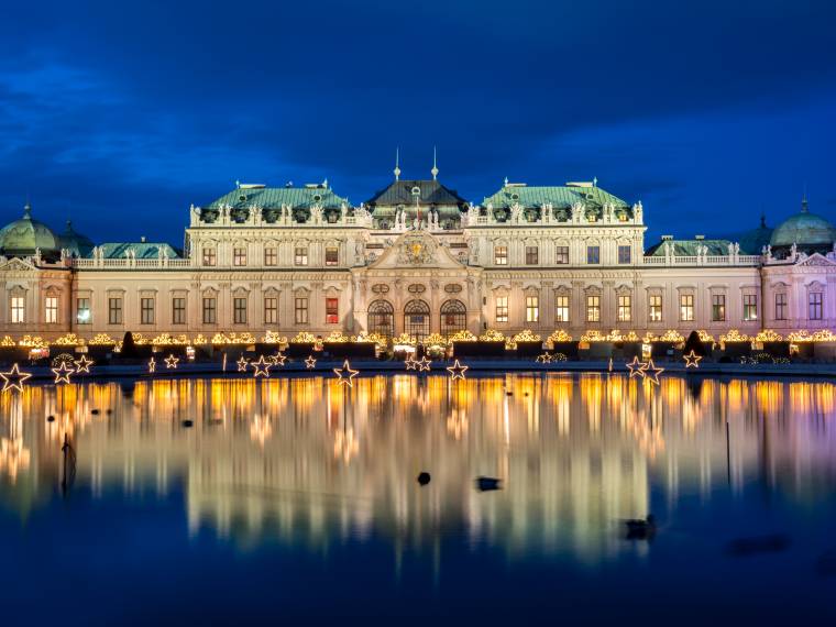 Vienne, palais du Belvédère © AdobeStock_76013637
