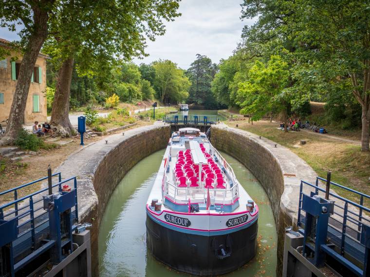 Ecluse sur le Canal du Midi © Sedat_Yagiz_PnrHL_CRTLOccitanie - droit au 21.03.2095