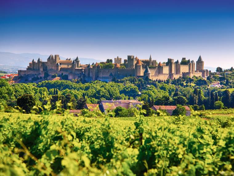 La cité médiévale de Carcassonne © G.DESCHAMPS - CRTL Occitanie