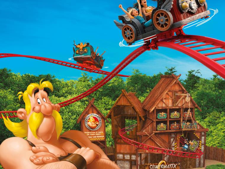 PARC ASTERIX - VISUEL CETAUTOMATIX © Parc Astérix