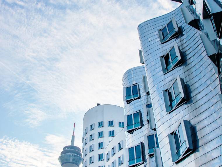 Düsseldorf, bâtiments Gehry © Düsseldorf Tourismus GmbH - Simone Stammen