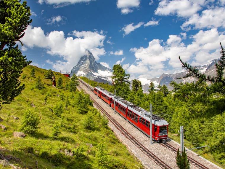 Mont Cervin, train à crémaillère © AdobeStock