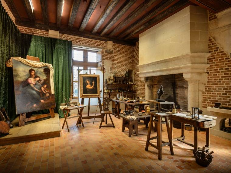 Les ateliers de Léonard de Vinci au Château du Clos Lucé © Château du Clos Lucé - Léonard de Serres