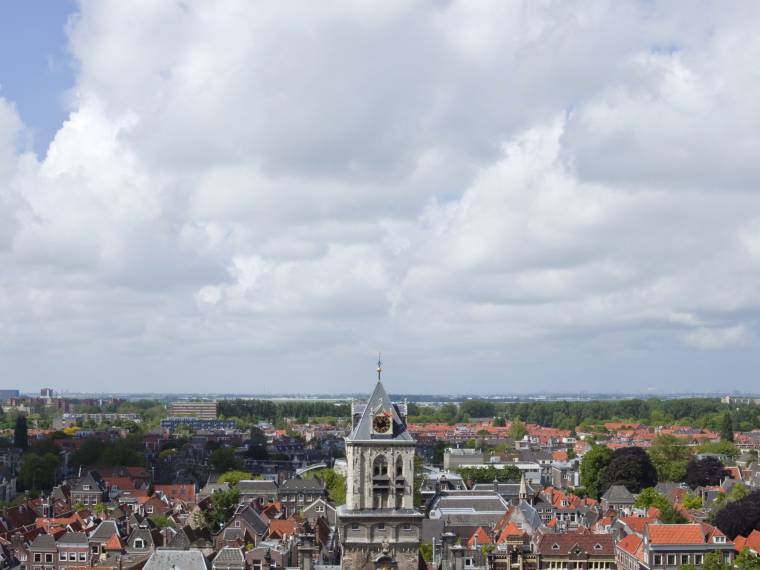 Delft City Hall top view © Delftimagebank