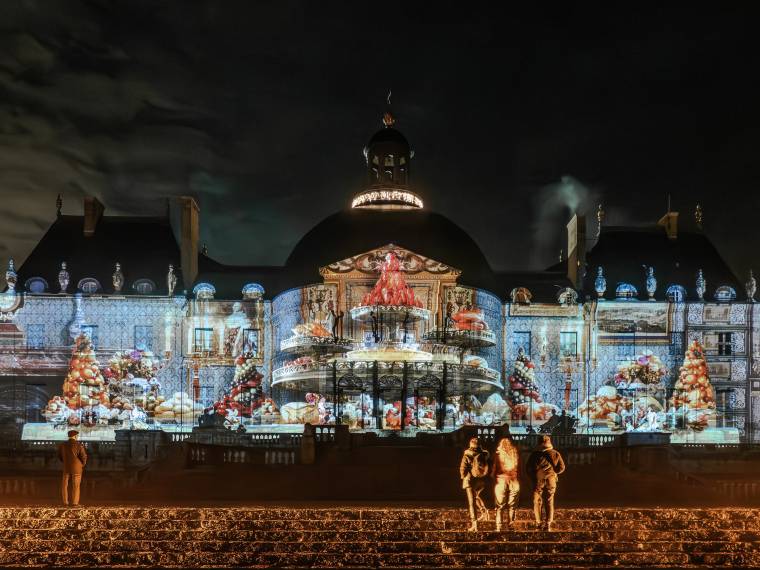 Château de Vaux-le-Vicomte - Le Grand Noël Projection façade ©Collectif Image Melun (5)