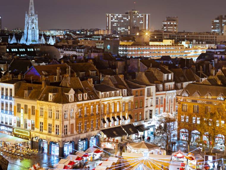 Marché de Noël Lille ©Adobe Stock