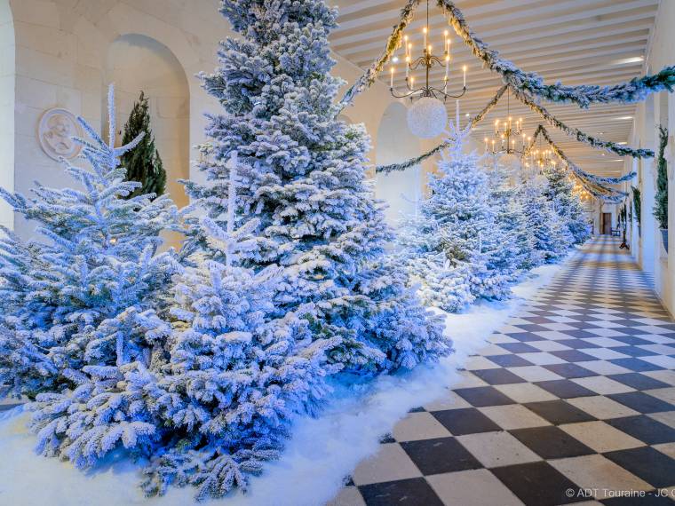 Chenonceau, Noël au château © ADT Touraine jc coutand