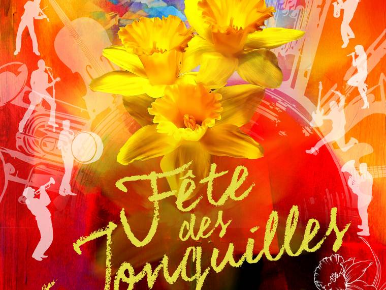 Affiche fête des jonquilles  Antonio GACIA