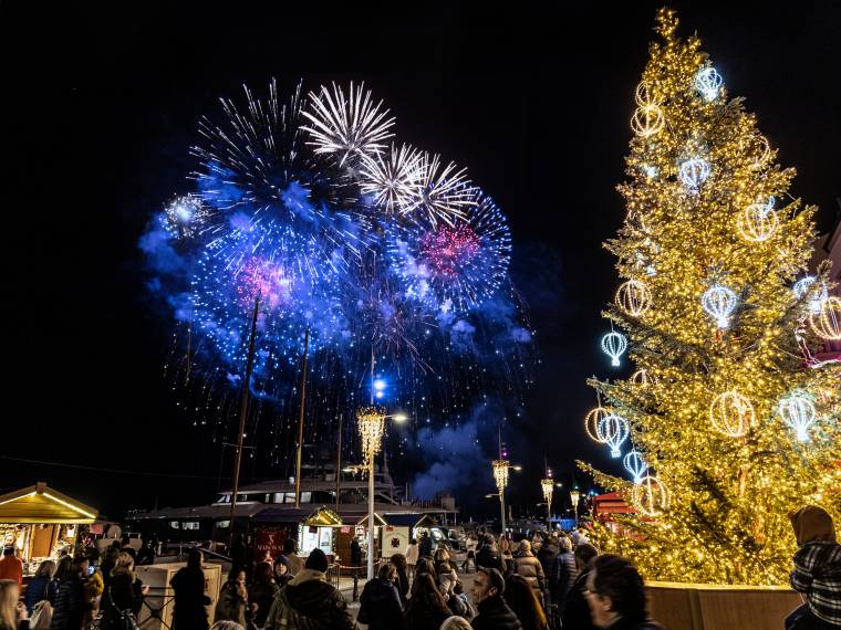 Feu d-artifice © Ville de Saint-Tropez - Guillaume Voiturier