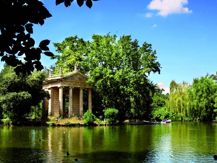 Villa Borghese, les jardins ©  VB