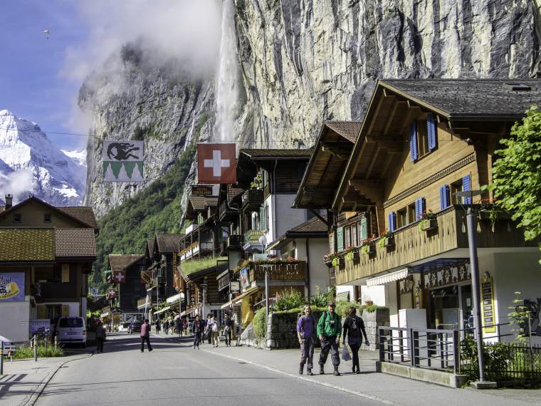 Lauterbrunnen Dorf © Jungfrau region