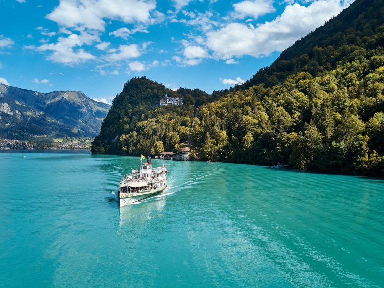 Brienzersee - schifffahrt - sommer - giessbach © Interlaken Tourism