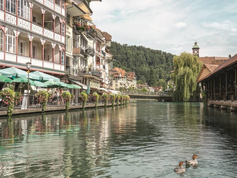 Thun - aareqaui - mühleplatz © Schweiz Tourismus_André Meier