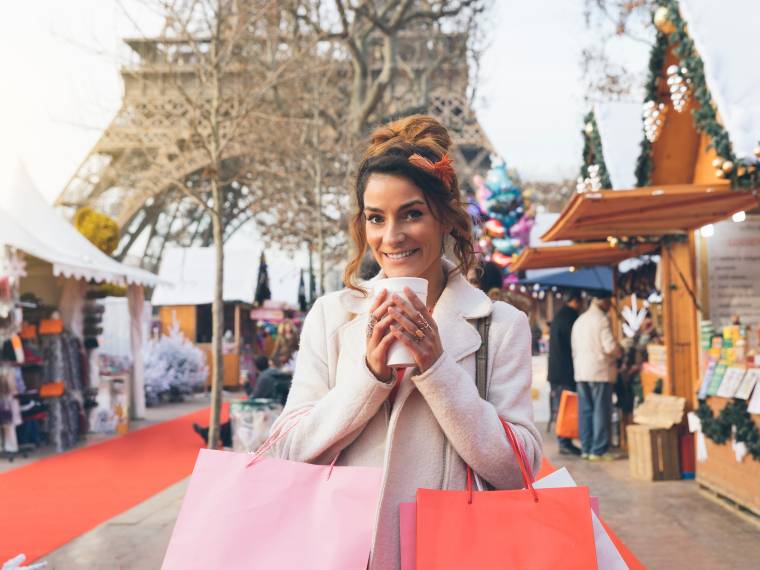 Paris shopping Noël © AdobeStock_133205220