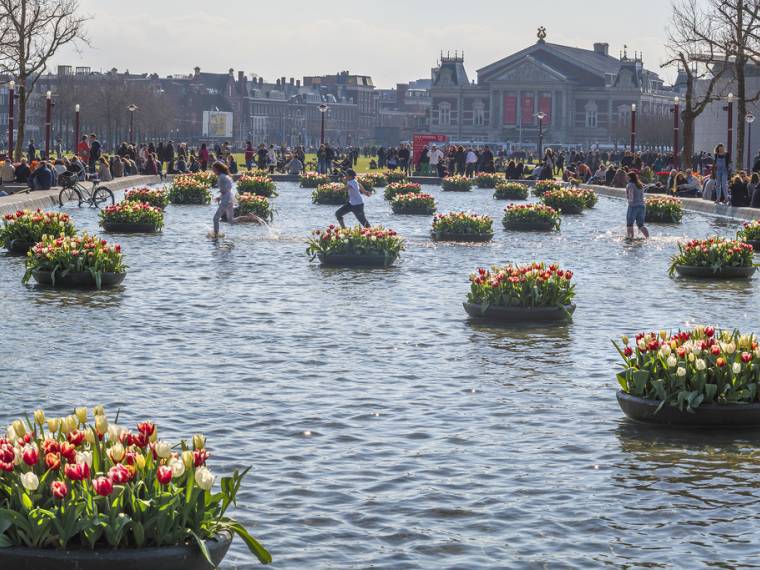 Amsterdam, festival des tulipes (c) Visit Holland