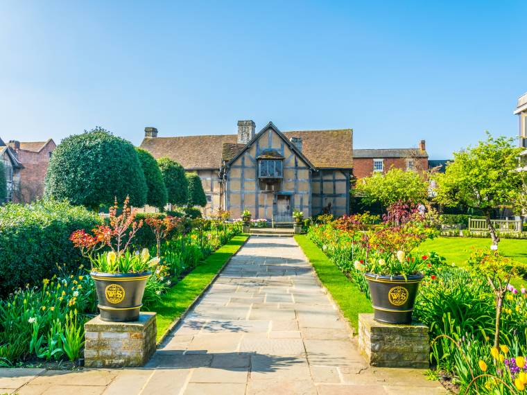 Stratford upon Avon, Shakespeare birthplace © AdobeStock_201595117