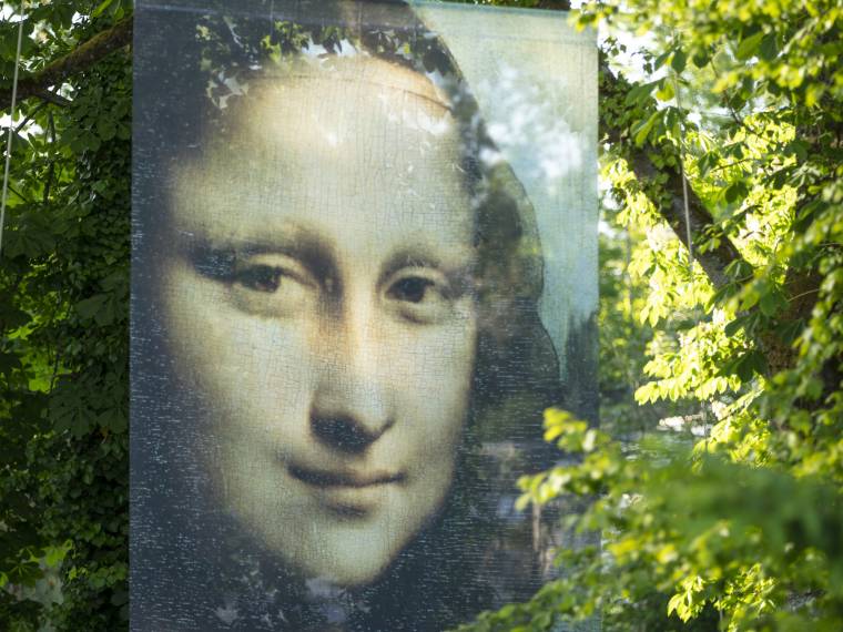 La Joconde © Château du Clos Lucé - Parc Leonardo da Vinci, Amboise. Photo Eric Sander (30)