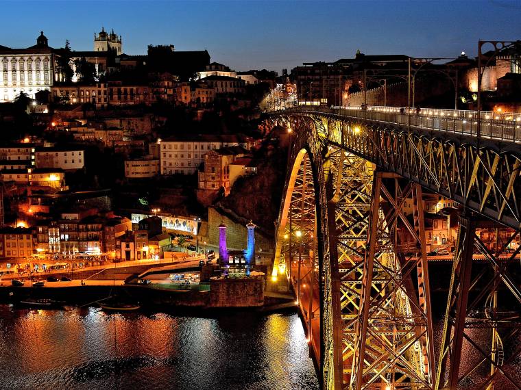 Porto by night © Croisitek - Stephane Pfleger (1)