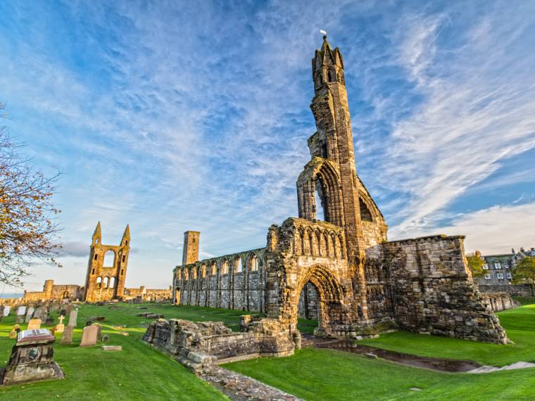 St Andrews cathedral © AdobeStock_237354870