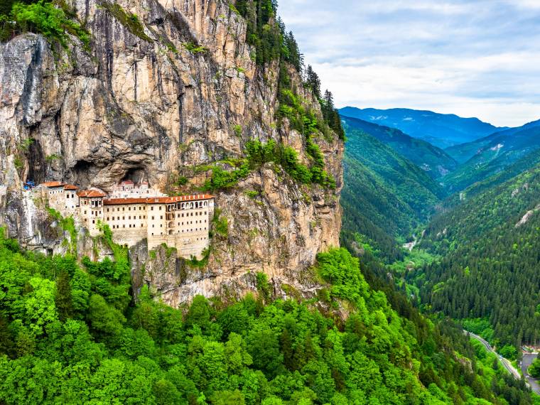 Trabzon, monastère de Sumela © AdobeStock_273949860