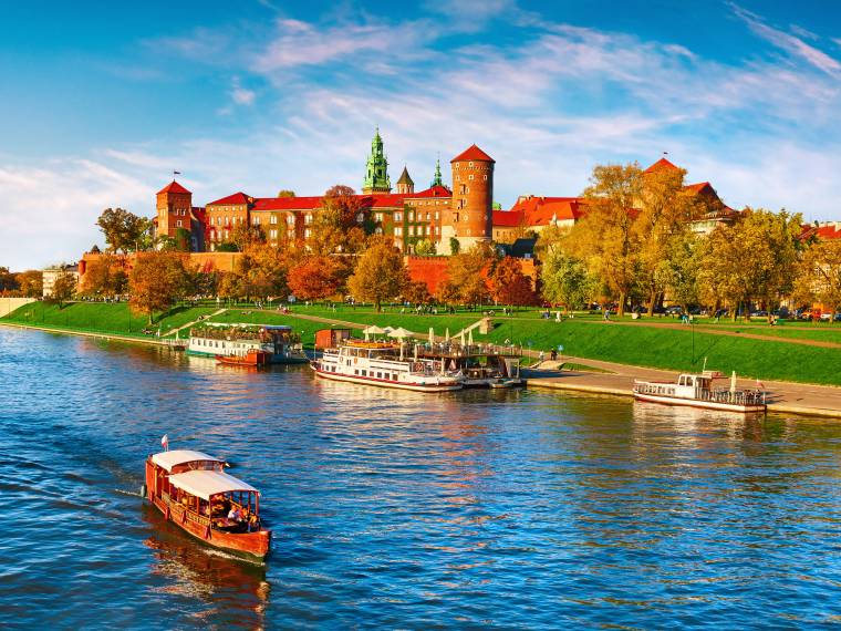 Cracovie, château du Wawel © AdobeStock_177997278