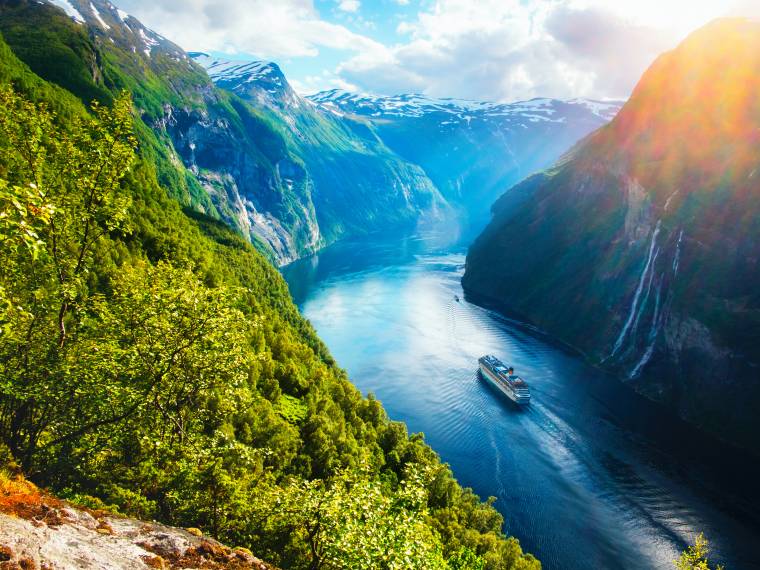 Geiranger fjord © AdobeStock_171180725