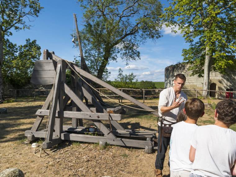 Forteresse royale de Chinon, animation © stevensFrémont_2