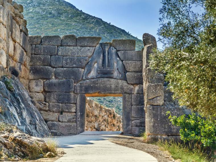 Mycènes, la porte des Lions © AdobeStock_342280302