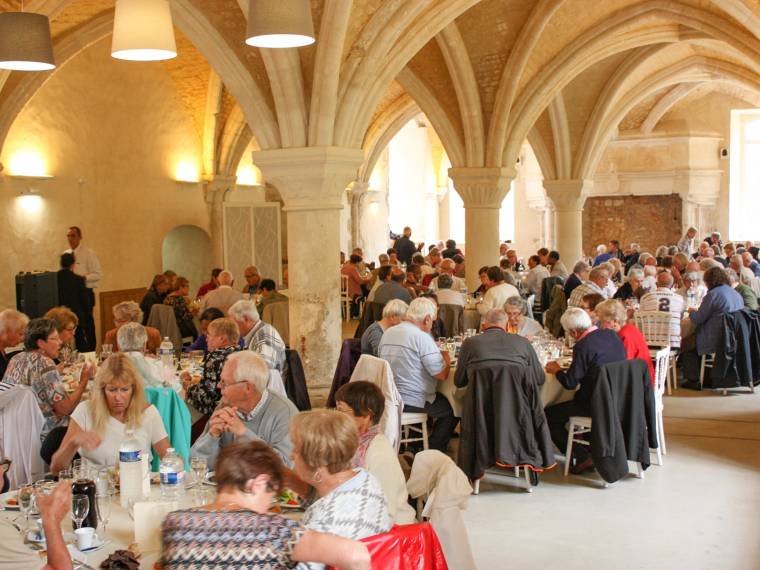 Abbaye du Valasse, repas de midi © Caux Seine Tourisme (1)