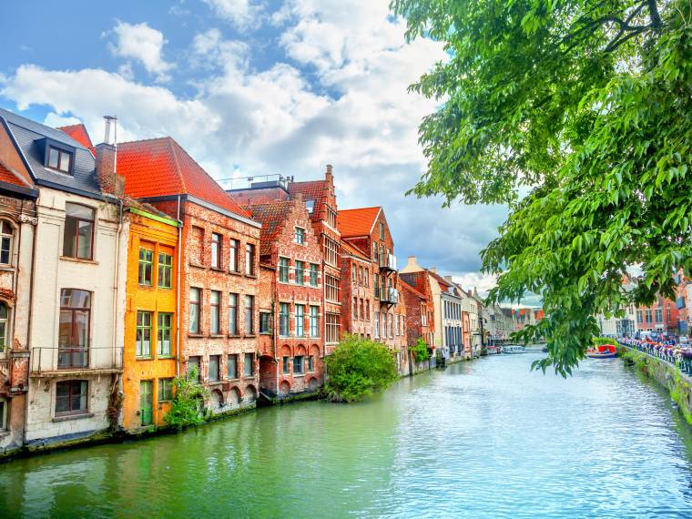 Gand, les canaux © AdobeStock